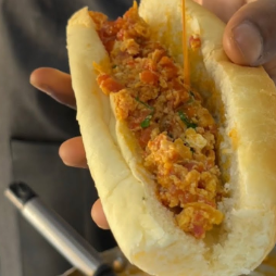 ساندوتش شكشوكة صغير