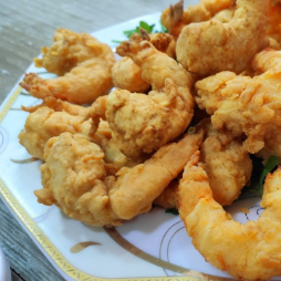 طبق جمبري مقلي